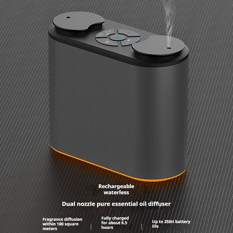 

Портативный безводный диффузор эфирного масла-беспроводной распылитель для ароматерапии для автомобиля, дома, путешествий, офиса | Работа от батареи,LuxuryScent