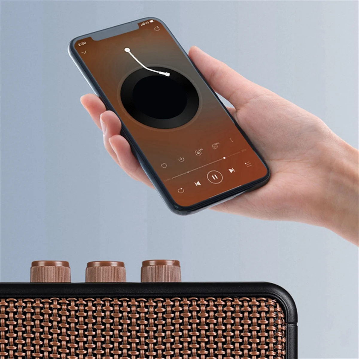 

T35C Aroma -04 Mini Electric Guitar Amplifier 5W Portable Bluetooth Speaker for Electric Guitar Retro Portable Rechargeable Amp