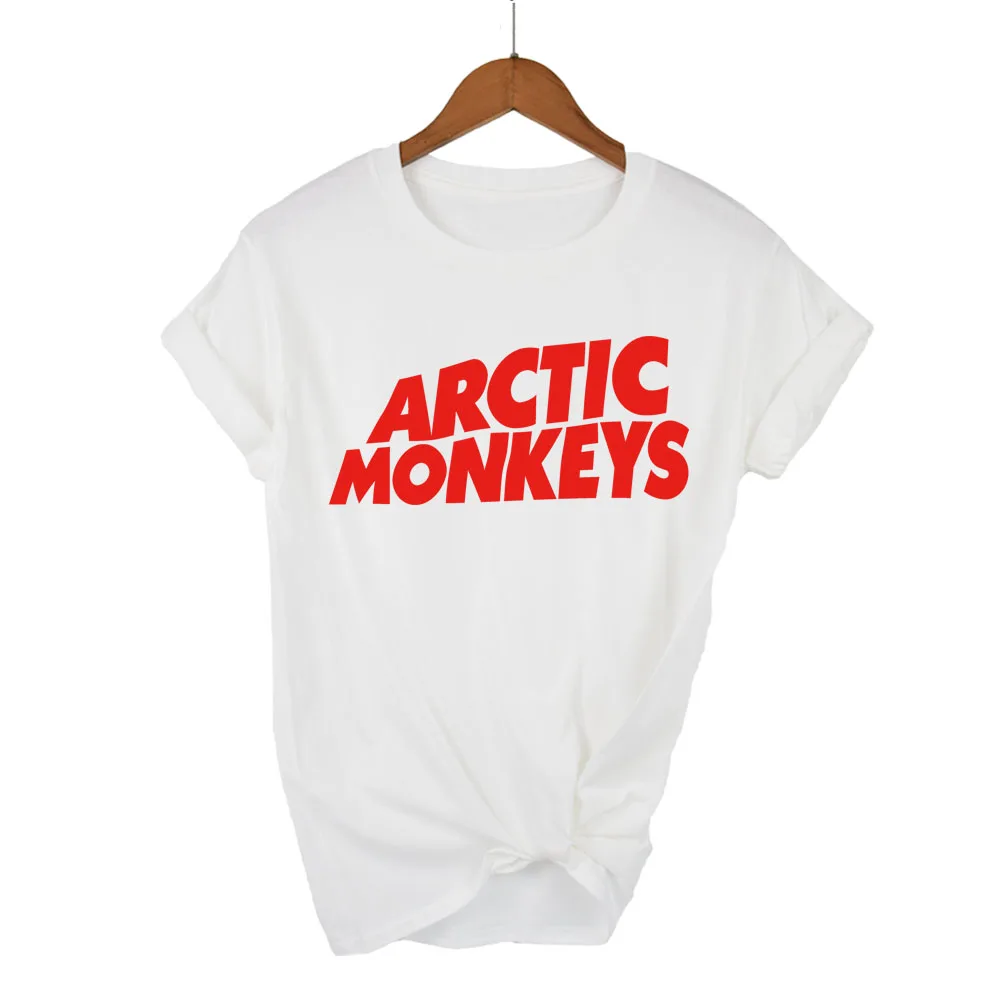 2022 new arctic monkeys Printed Tee Top Women Short Sleeve Summer tshirt for Women O-Neck Ladies Tops funny Ropa Mujer