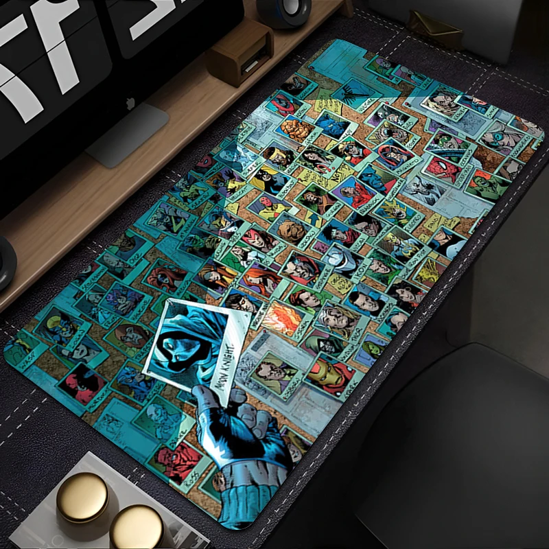 Large Xxl Mouse Pad Desk Mat Gaming Mats M-marvel Mousepad Gamer Pc Cabinet Keyboard Computer Offices Accessories Durable