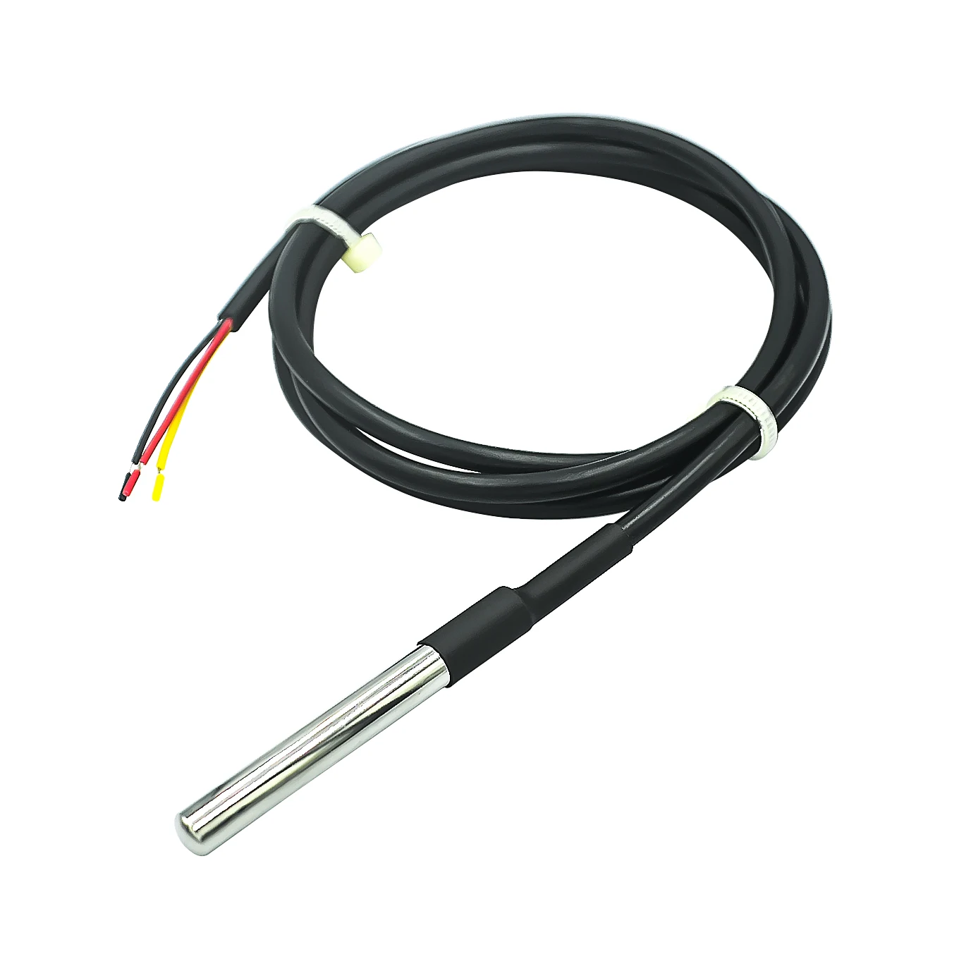 3M DS1820 Stainless steel package Waterproof DS18b20 temperature probe temperature sensor 18B20 For Arduino