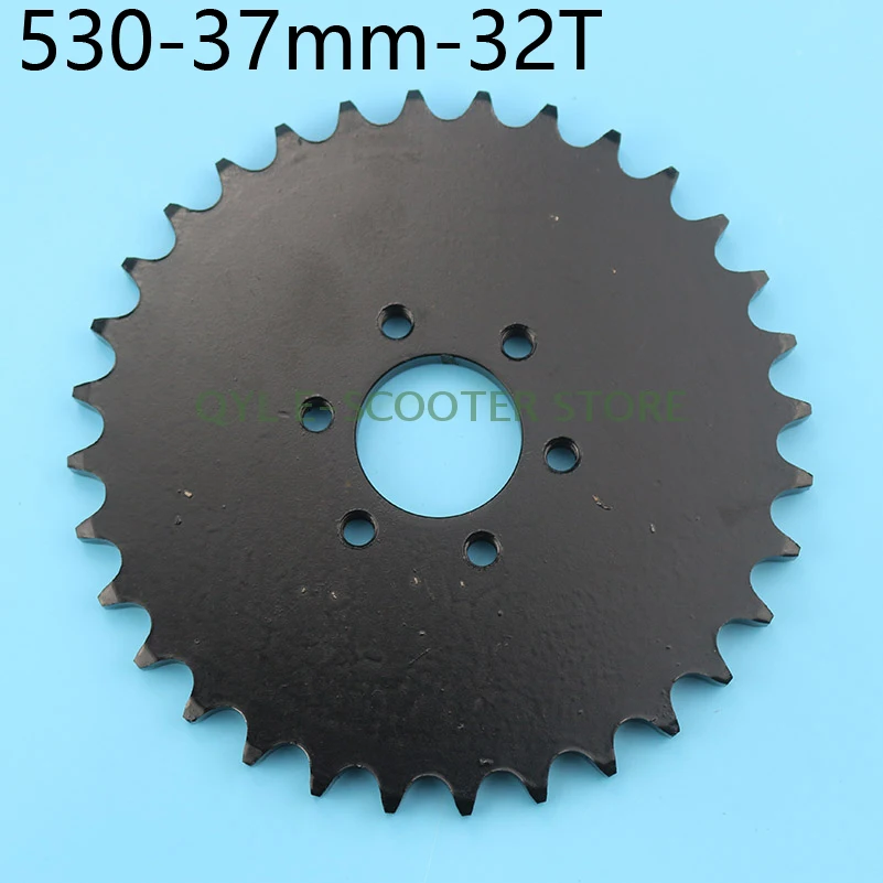 

ATV 530 37mm 32T Sprocket Fit for China 150CC 200CC 250CC 530'' Chain Drive UTV Go Kart Buggy Quad Bike Scooter Motorcycle