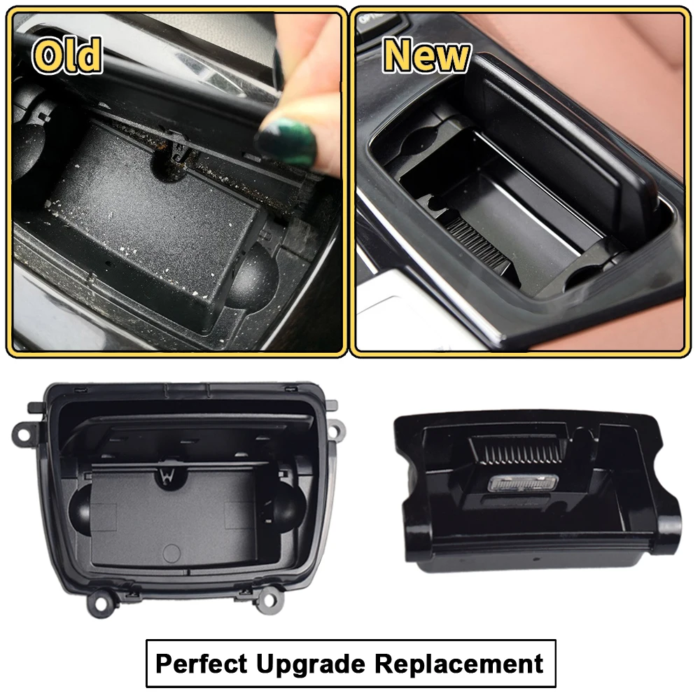 Center Console Ashtray Box Assembly Ashtry Case Cover For BMW 5 Series F10 F11 F18 520i 523i 525i 528i 530i 535i 51169206347