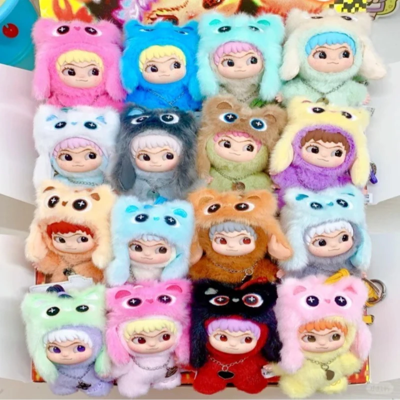 

WAKUKU ONAROLL V3 Series, плюшевая виниловая слепая коробка, каваи, аниме-фигурки, кукла, загадочная коробка, игрушка-сюрприз, сумка, подвесной брелок, подарок для девочки