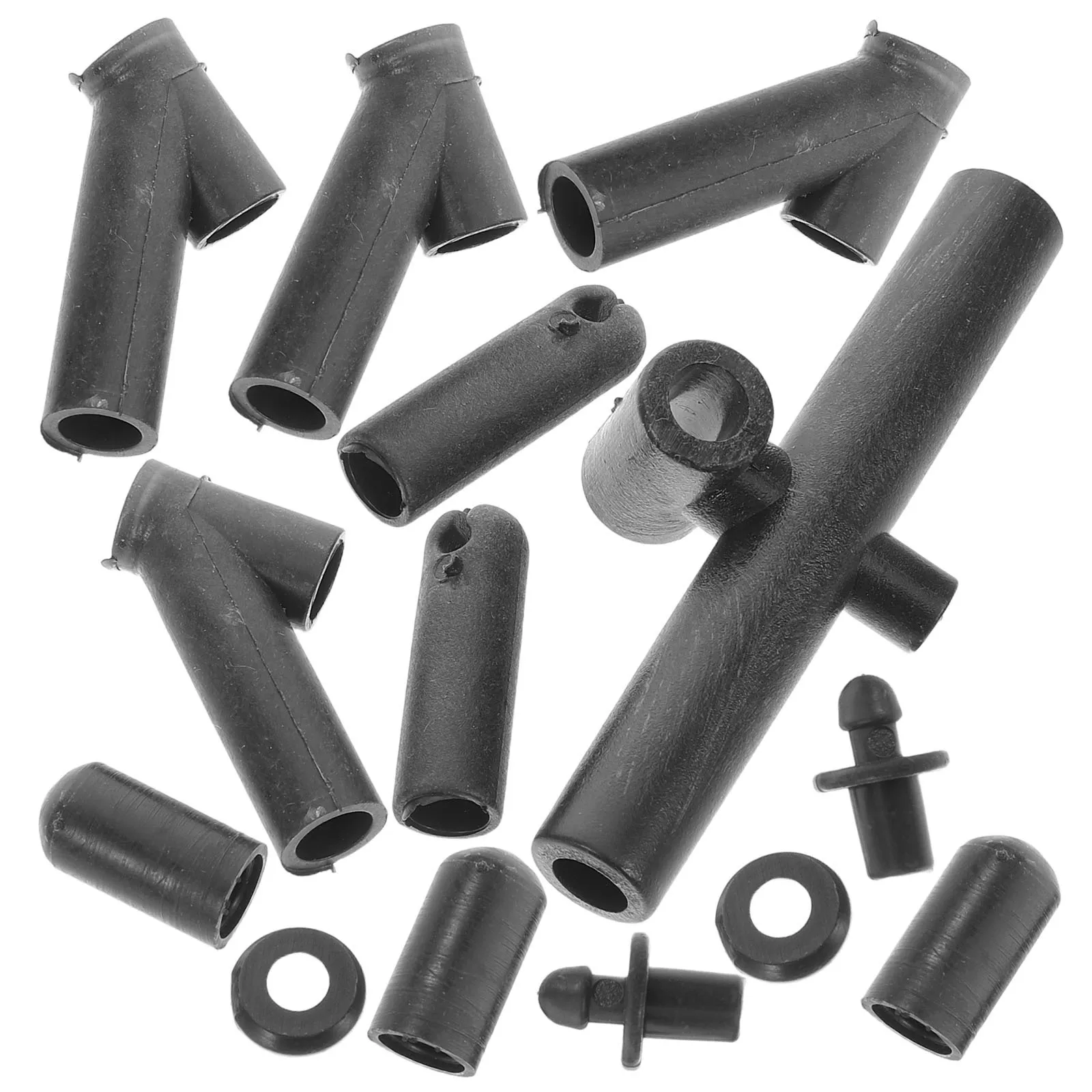 Conjunto de conectores de quadro de pipa de plástico, 9 peças, kit multijunta para montagem de reparo diy, pipas diy ao ar livre para crianças