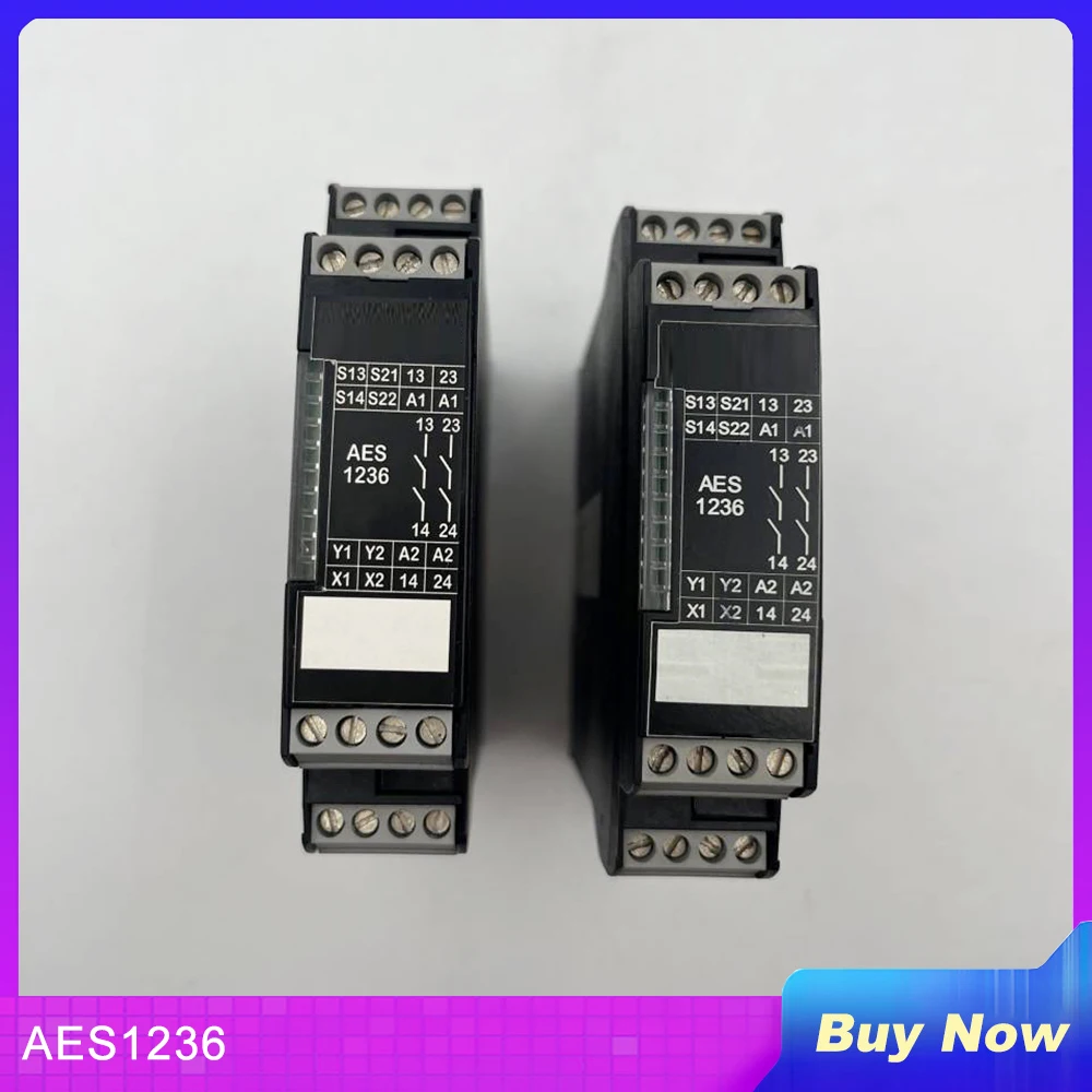 

1 PCS For SCHMERSAL Monitoring Emergency Stop Safety Relay AES1236