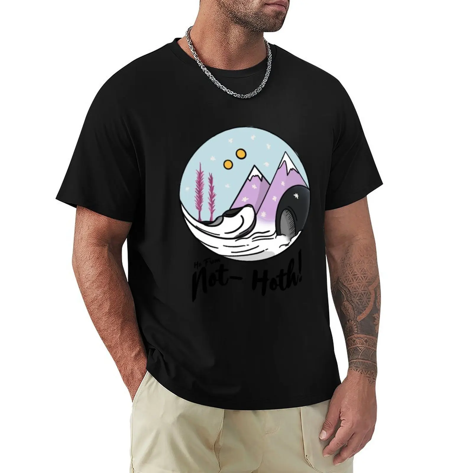 

Ho From Not-Hoth! T-Shirt T-shirts man sublime man clothes oversize t-shirts man compression shirt men