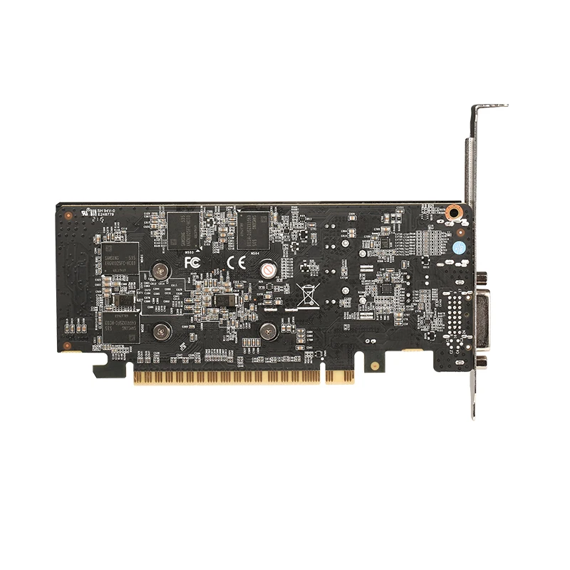 VEINEDA Videokaart voor Computer Grafische Kaart Low Profile PCI-E GTX 1050Ti GPU 4G DDR5 voor nVIDIA Geforce Game LP kaart