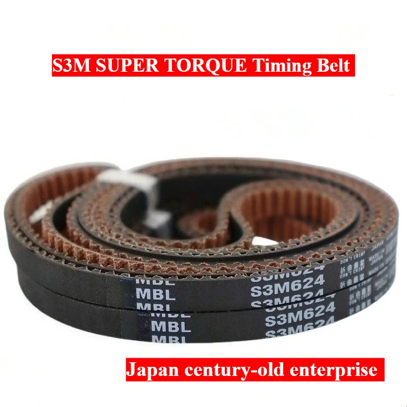 

S3M129 S3M132 S3M135 S3M141 S3M144 SUPER TORQUE Timing Belt G Motor Tools Sander Treadmill Pulley Circular Teeth Rubber Belt