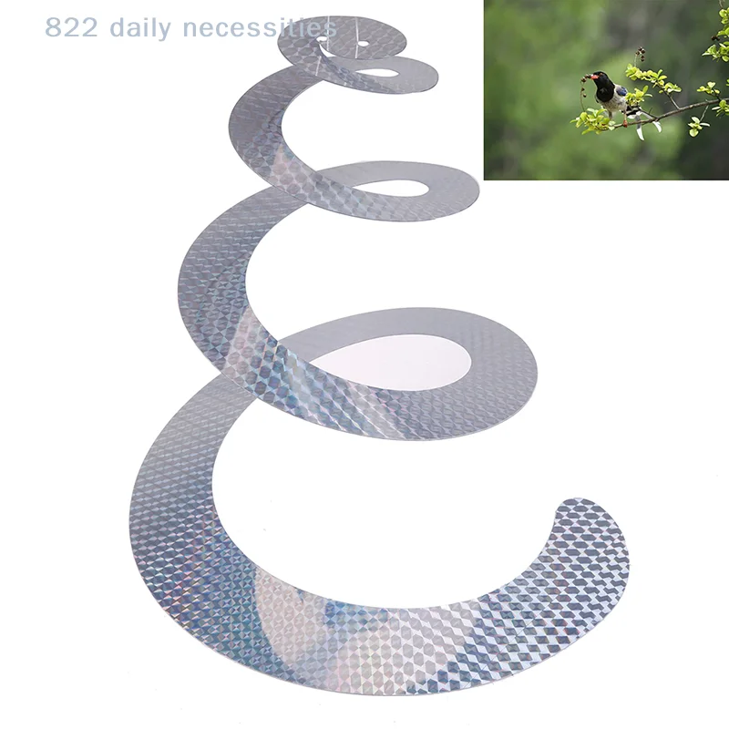 convenientBird Scare Tape Repellent Reflective Pigeons Ribbon Deterrent Tapes Bird Scarer