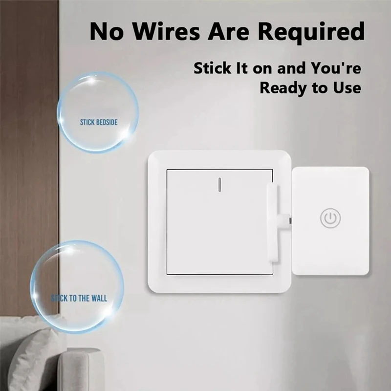 RosOOArm-Rocker Remote Switch, Light Off, souhaits Button, Click Push, Simule Finger, Fungic, Nouveau