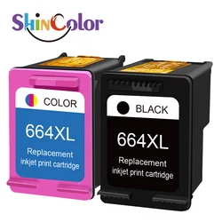 ShinColor 664 XL 664XL Premium Remanufactured Color Ink Cartridge for HP664 for HP DeskJet Ink Advantage 1115 2675 Printer