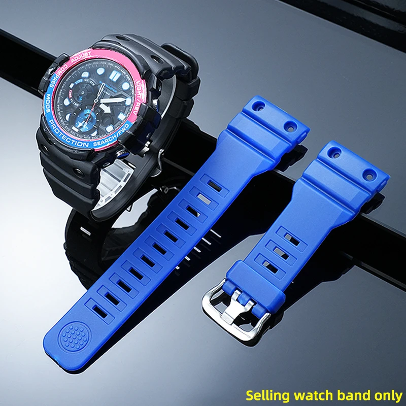 

Ремешок для часов из силиконовой смолы GN1000 для Casio G-Shock GN-1000 GN-1000GB GN-1000MB Marine Series, водонепроницаемый спортивный ремешок для часов, запчасти