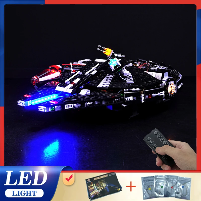 

RC DIY LED Light Kit For LEGO 75389 The Dark Falcon (Only LED Light,Without Blocks Model)
