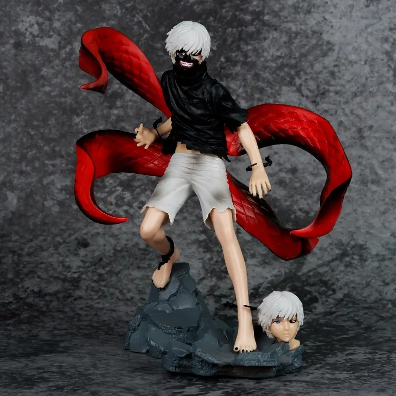 Figura de Tokyo Ghoul, Máscara de Centipeda, Figura de Kaneki Ken con Rostro Intercambiable, Figura de Animación, Adorno Decorativo