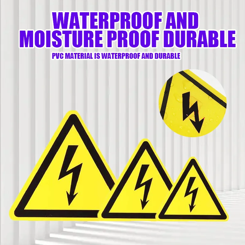Autocollants en Vinyle avec Signes en Iodine, Étiquette de Sécurité au Travail, pour Machine Murale