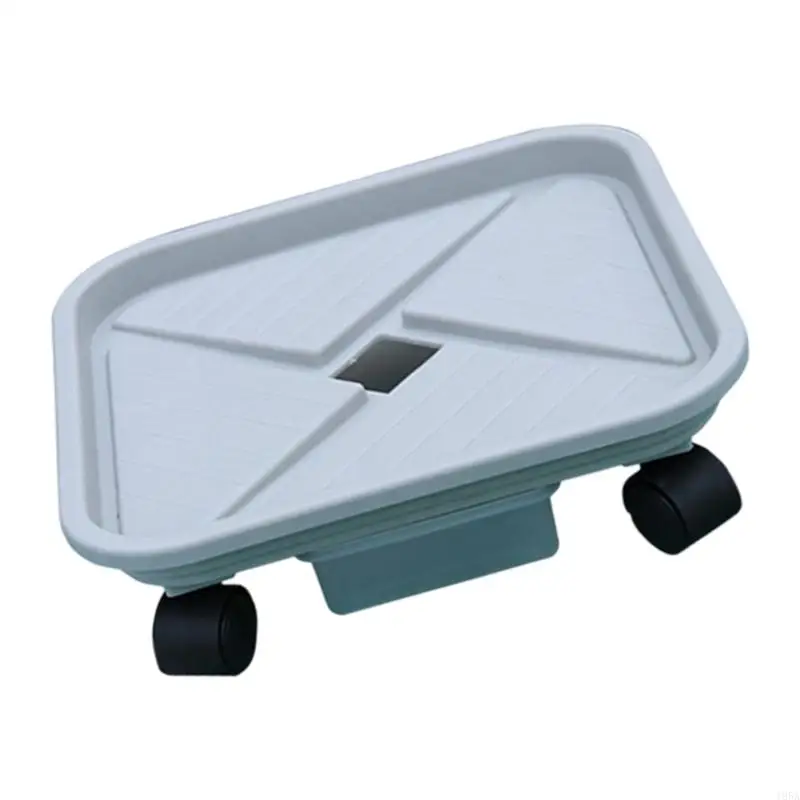 Heavy Duty Plant Bracket with Plant Stand Wheel Square Plant Stand Metal