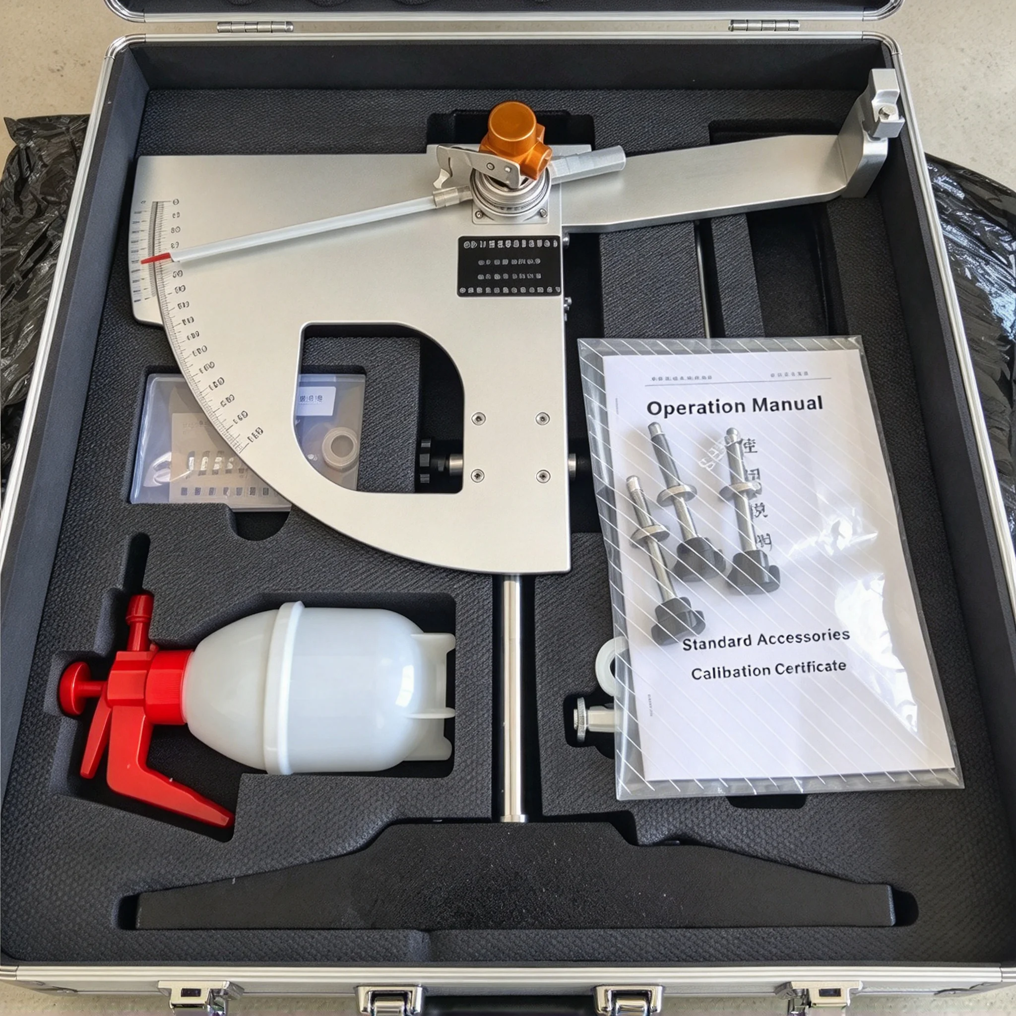 BM-3 Digital Pendulum Friction Coefficient Tester Pavement Aggregate Floor Tile Pendulum Slip Resistance Testing Instrument