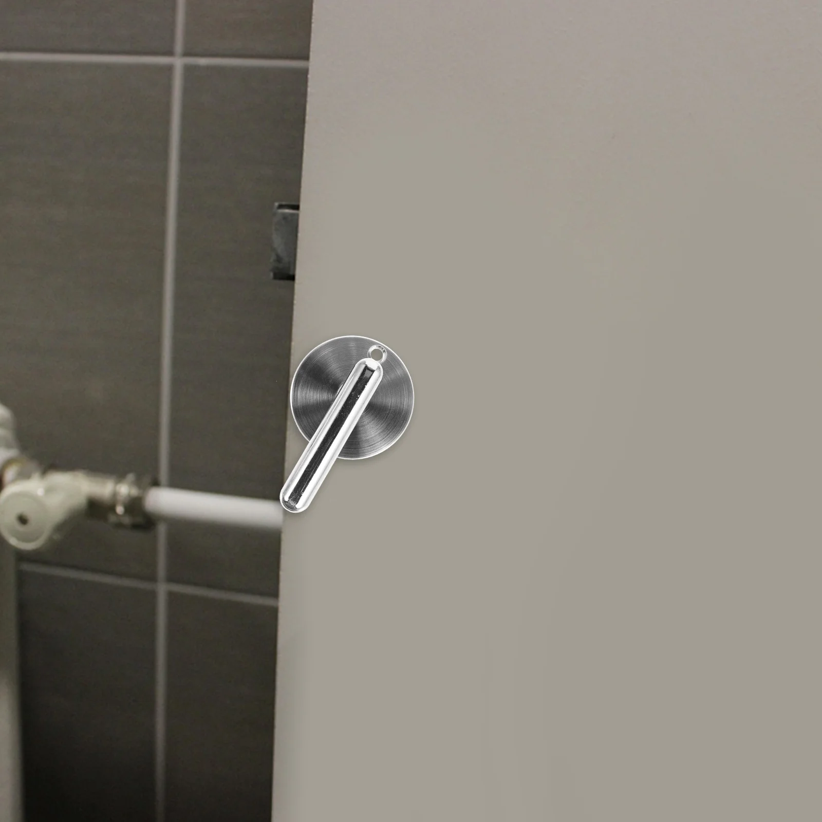 

Bathroom Door Lock Green Red Indicator Metal Privacy Lock Suitable for Public Toilets Offices Restaurants Shower Cubicles