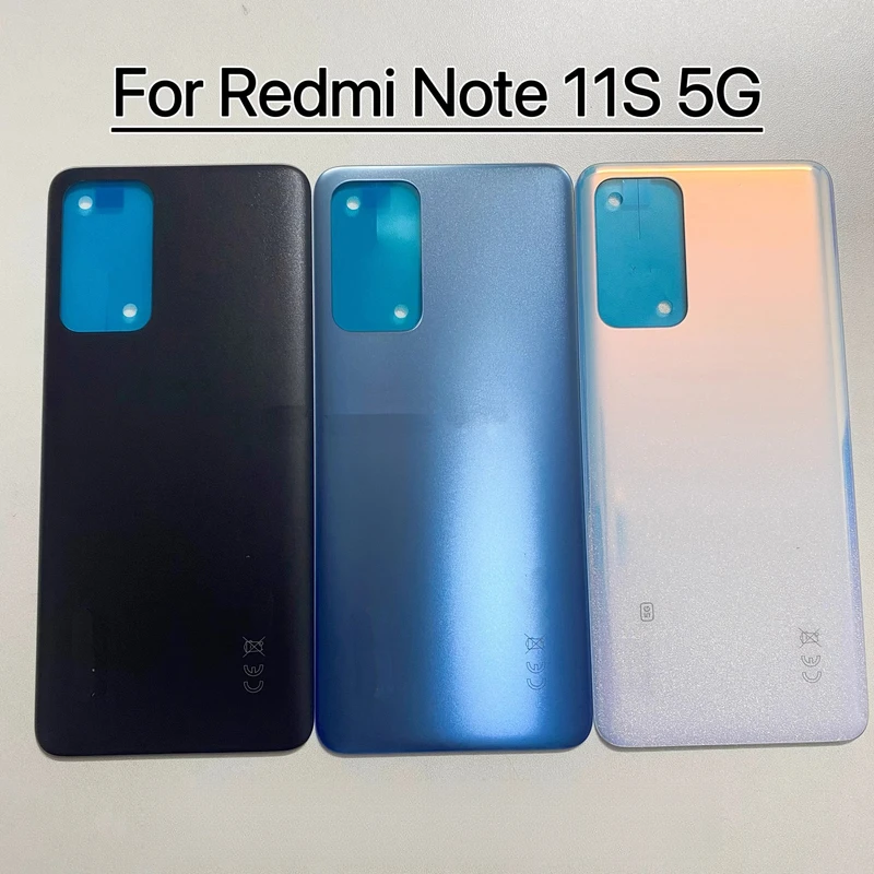 Melhor substituição para redmi note11s 5g versão 22031116bg-qualidade, ajuste perfeito nova caixa traseira