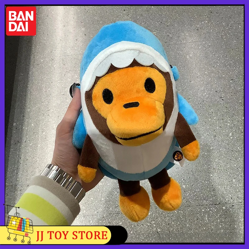 

2024 New Monkey Figure Mobile Phone Bag Babymilo Phone Bag Shoulder Shark Monkey Plush Cute Doll Shoulder Bag Children Gifts