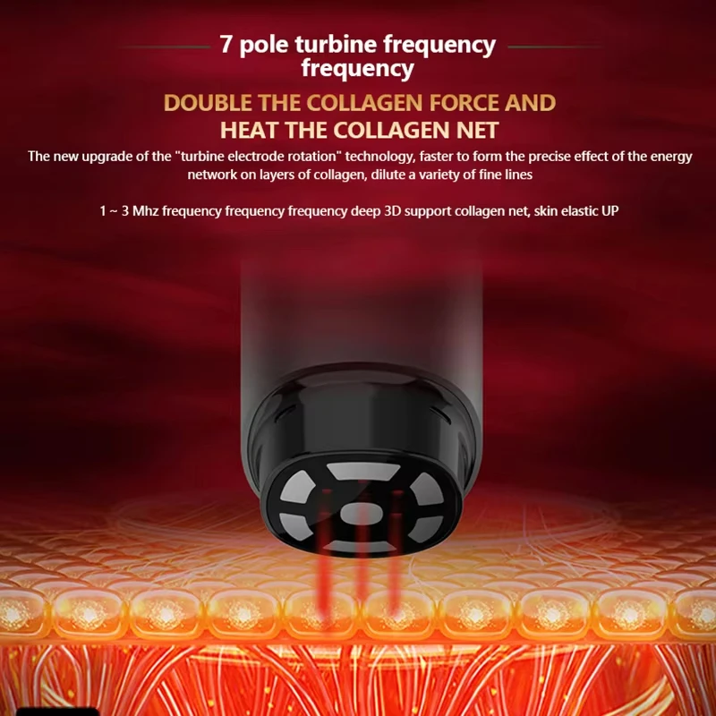 Lifting Skin Firming Massager Anti Aging  Face Beauty Device Wrinkle Removal Facial Tool Rejuvenation Care Machine for Women