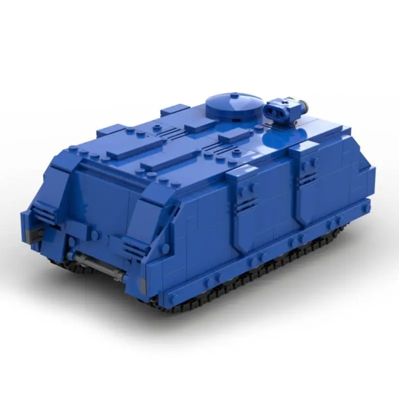 

Custom MOC-93680 Military War Rhino Armored Carrier Model (664 Parts)