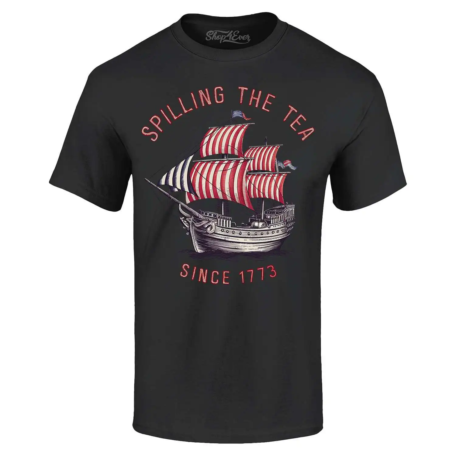 Spilling The Tea Since 1773 T-shirt Fourth July Shirt
