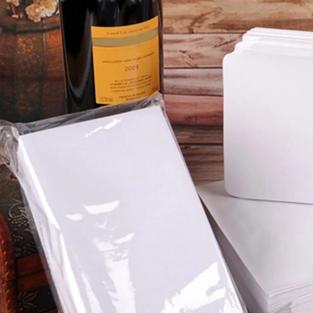 

100 Pcs Blank Envelope White Envolopes Money Envelopes Kraft Paper Photo Thicken