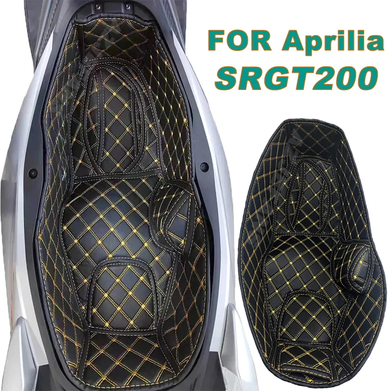 For Aprilia SRGT200 SRGT 200 Motorcycle Storage Box Seat Bucket Liner Cushion Shockproof Abnormal Noise Prevent Scratches