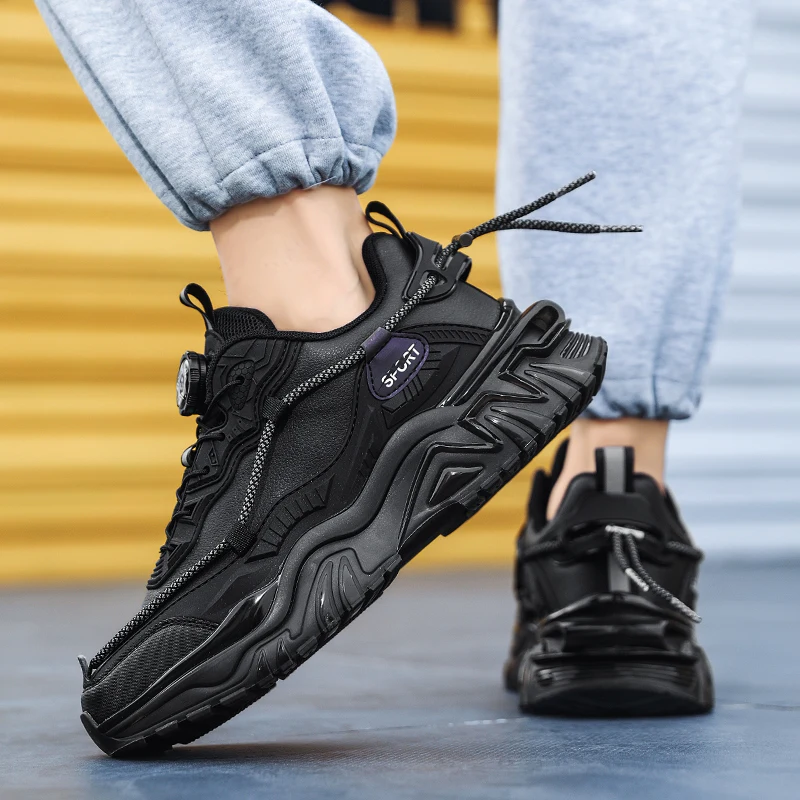 حذاء رجالي أحذية رياضية الذكور تنيس أحذية فاخرة رجالي المشي مدرب غير رسمي سباق تنفس أحذية بدون كعب أنيقة احذية الجري للرجال #3