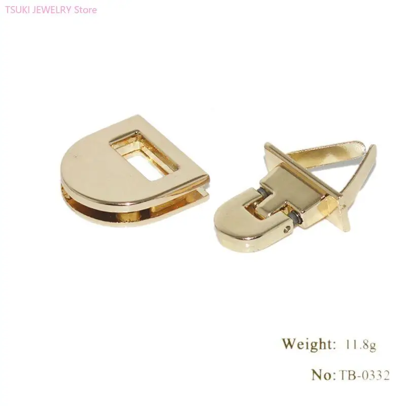 

62KE Buckle Twist Lock Hardware For Shoulder Bag Handbag DIY Turn Lock Bag Clas
