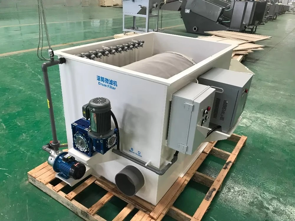 Picture 3: High Cost Performance Fish Farming Equipment Automatic Rotary Drum Filter