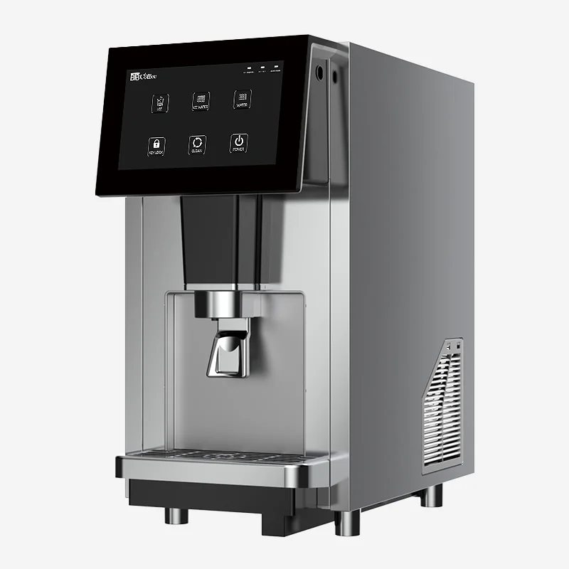 

BTB-Z05 Commercial Use Ice Maker Daily Ice Output 100kg Fully Automatic Ice Dispenser
