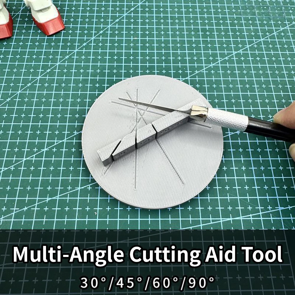 Multi-Angle Cutting Aid 30°/45°/60°/90° Angle Cutting Fixer Model Tools Diorama Kit Modeling Hobby Making Model Craft Tools