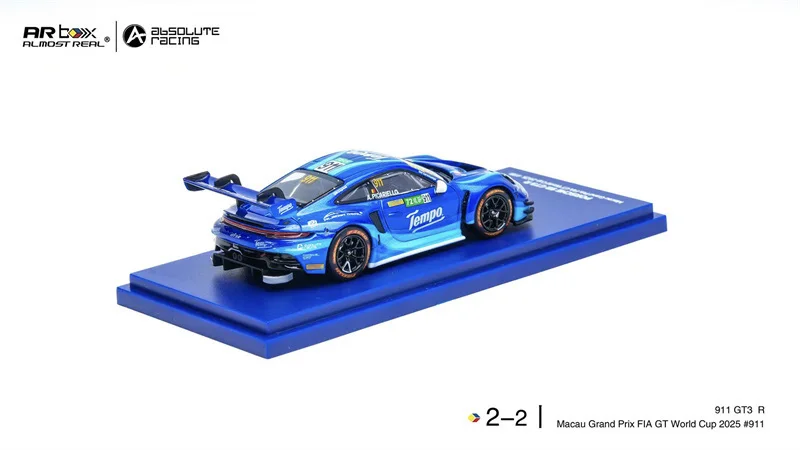 

Литые модели автомобилей AR Box 1:64 GT3 R Macau Grand Prix tempo, подарки
