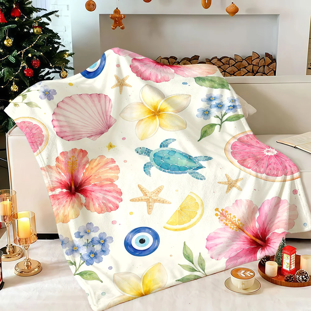 Space Planet Astronaut Galaxy Flannel Blanket Soft Fuzzy Plush Cozy Warm Throw for Sofa Bed Couch Home Decor