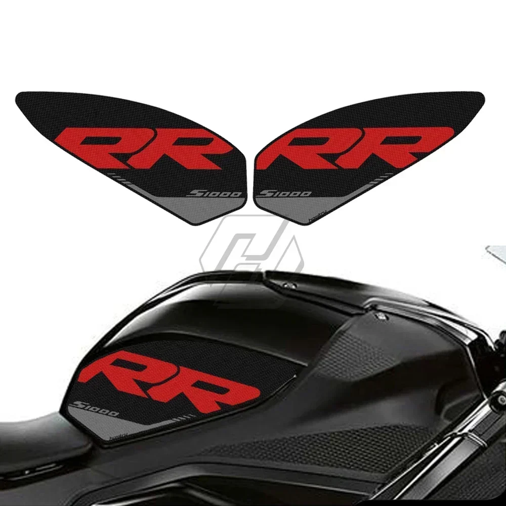 

Motorcycle Anti Slip Sticker Side Grip Protector Tank Traction Pad For BMW S1000RR 2019-2021
