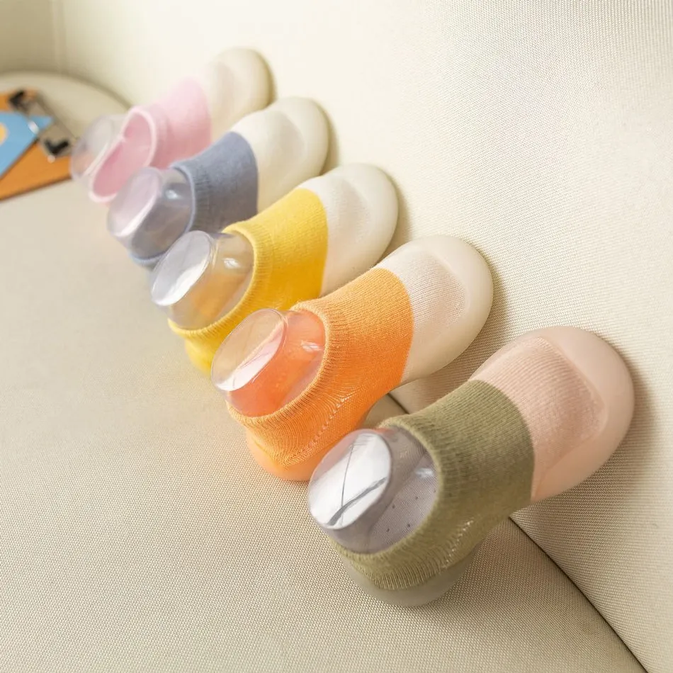 0-3Years Baby Socks Shoes Baby Girl Boy First Walkers Kids Boys Shoes Solid Color Soft Soled Newborn Spring Child Floor Sneaker