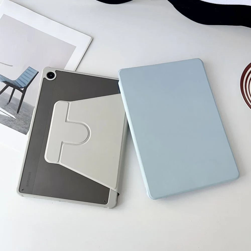 

For Samsung Galaxy Tab A9 Plus Case Magnet Tablet Stand Cover Funda For Tab A11 Plus 360-Degree Rotation 11inch Tablet Case