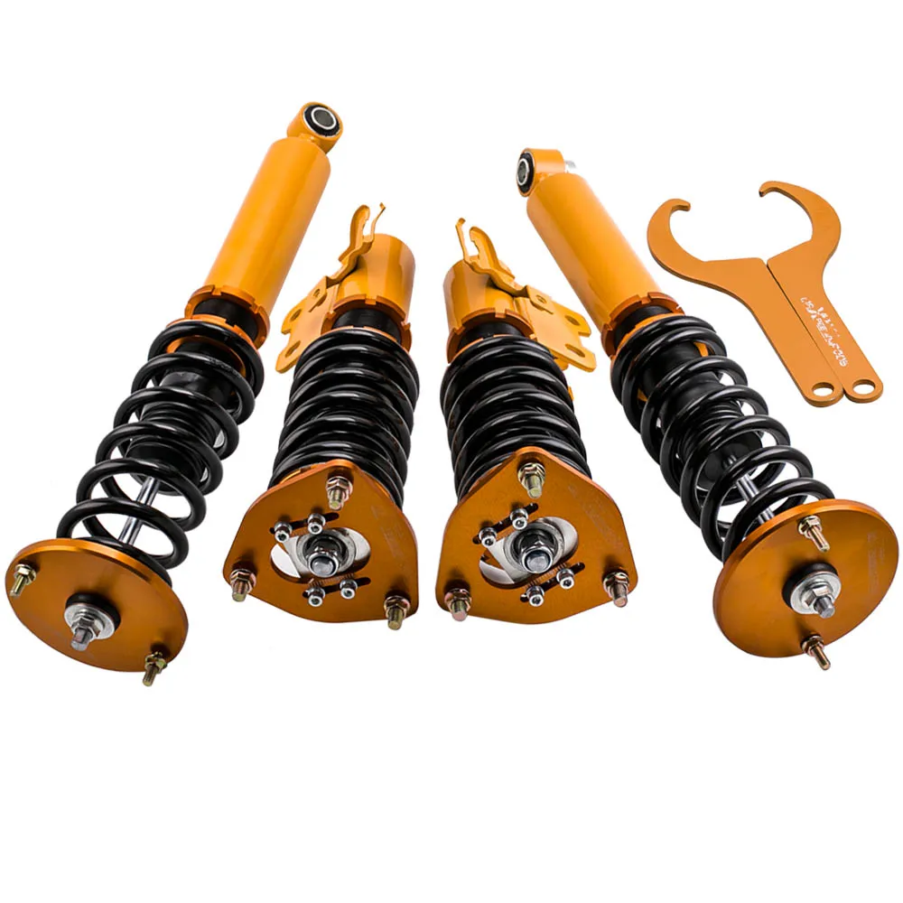 Coilover KIT For Nissan S14 200SX 240SX Silvia 1994 1995 1996 1997 1998 Adjustable Height Coilover Shock Suspension Spring Strut