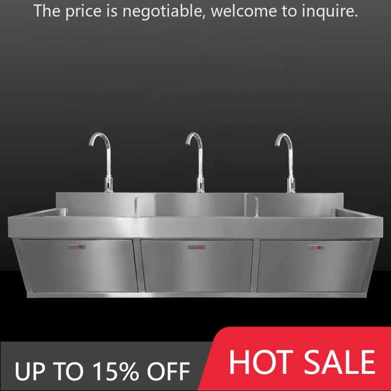 

China Manufacturer Surgical Wash Basin Hospital Surgical Scrub Station Operating Theatre Scrub Sink For Healthcare Industry