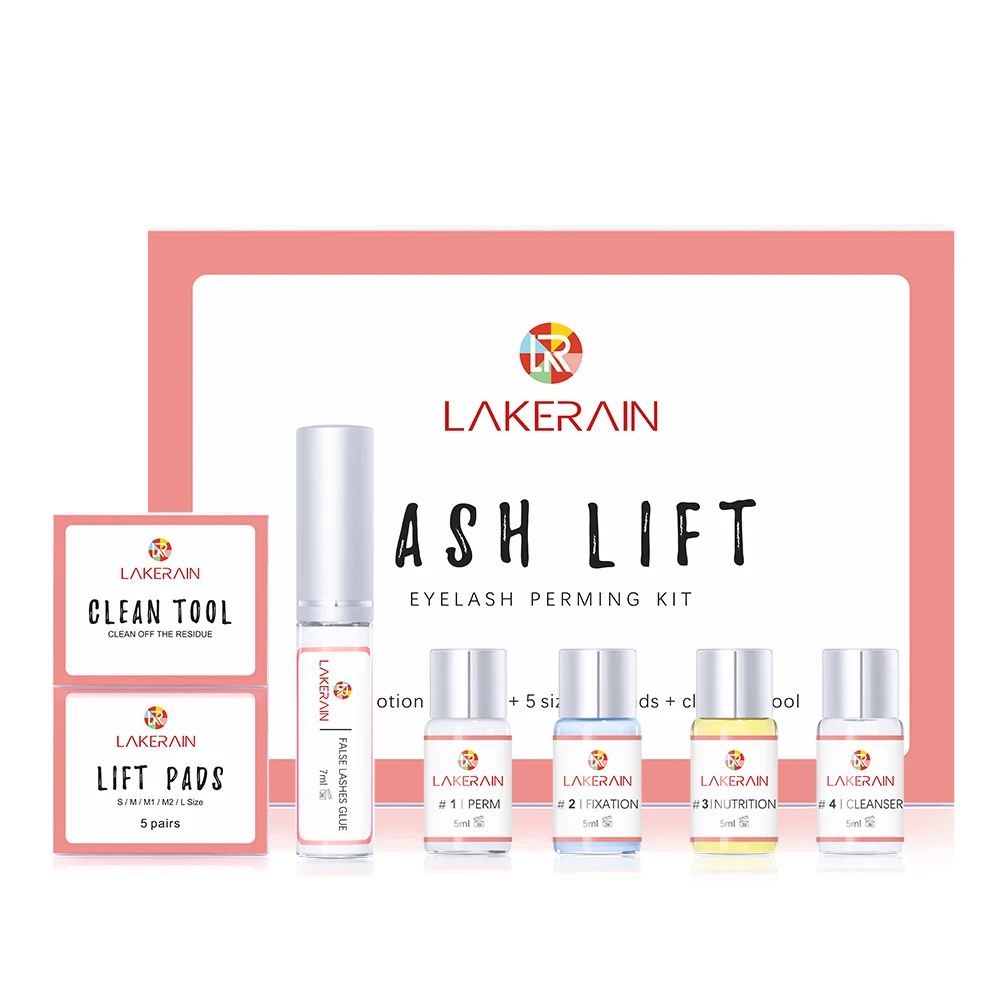 Nieuwe Lash Lift Kit Langdurige Wimper Lifting Permanenten Lotion Fixatie Lijm Krullend Lasher Schoonheidssalon Thuisgebruik Pro Kit - afbeelding 1