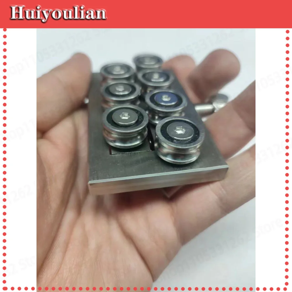 Manual Cable 7-Wheel Straightener 1-2.5MM Copper Stainless Steel Iron Wire Straightening Machine