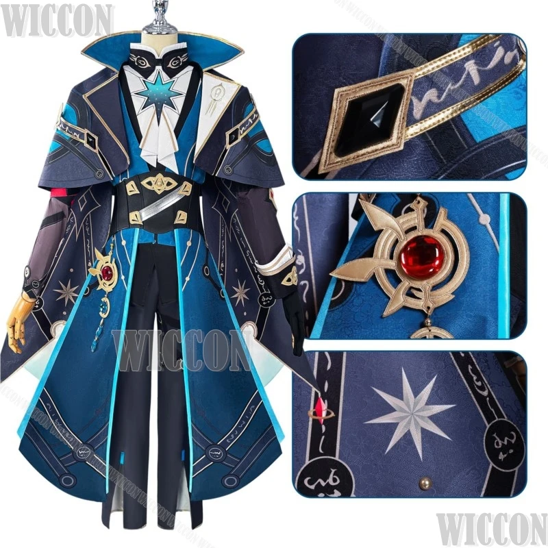 هونكاي ستار السكك الحديدية Anaxagoras تأثيري حكيم لعبة أنيمي المثقوبة تأثيري الزي أمفوريوس هالوين الزي لعب الأدوار #6