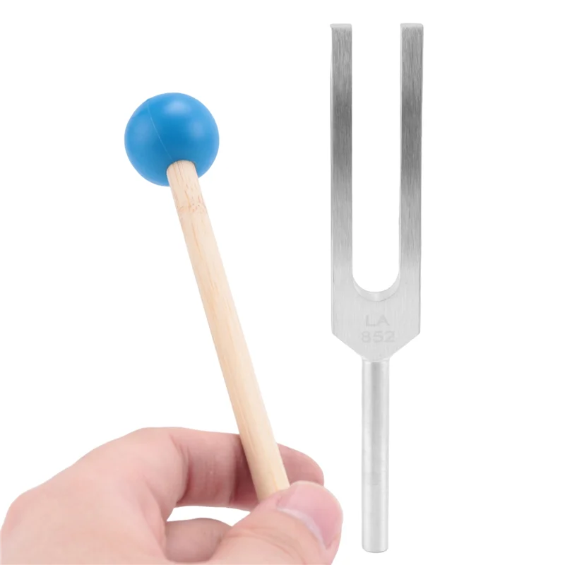 Jeu de diapasons supérieurs 9 pièces 174/285/396/417/528/639/741/852/963Hz diapason, jeu d'outils de guérison sonore pour la guérison des chakras