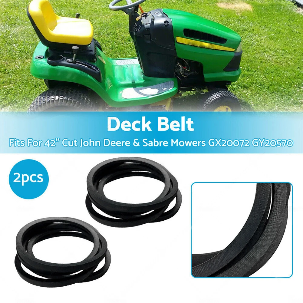 

42 inch Lawn Mower Deck Belt Fit for John Deere Riding Mower GX20072 GY20570 LA115 LA125 LA135 D100 D105 D110 D120 D125 L100