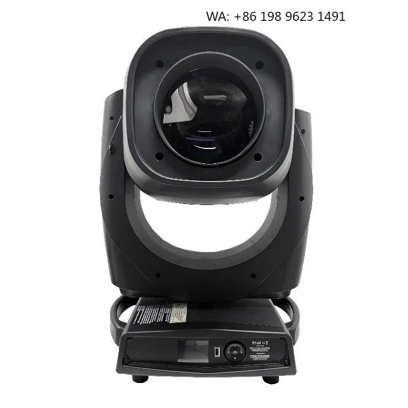 380W High Sharp Moving Head Beam Light 3IN1 Stage Spotlight Vivid Lighting Effect for Live DJ Stage Performance