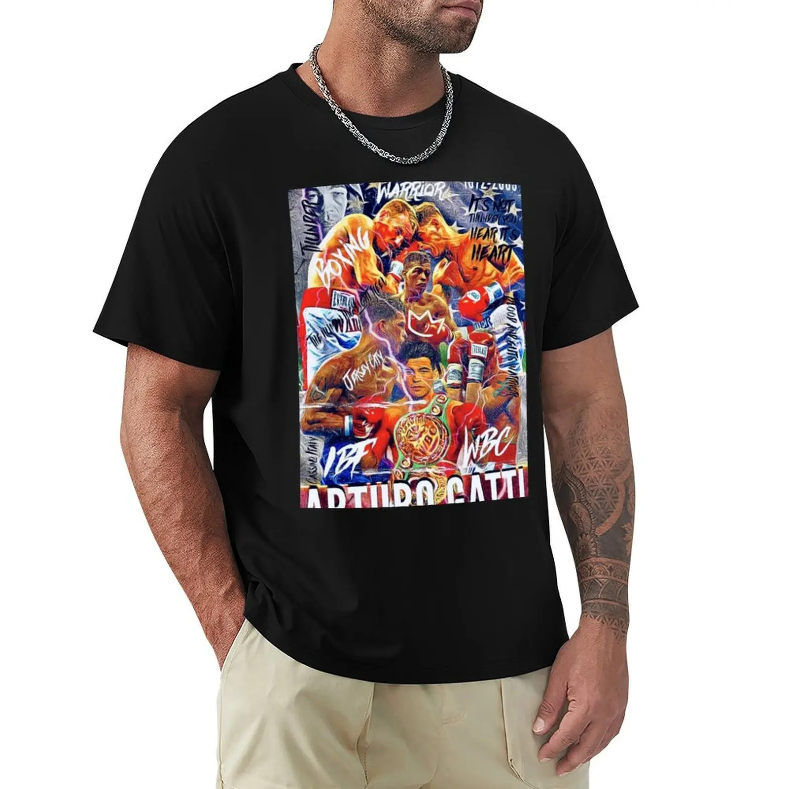 Arturo gatti T-Shirt t shirts cotton 100% T-Shirt
