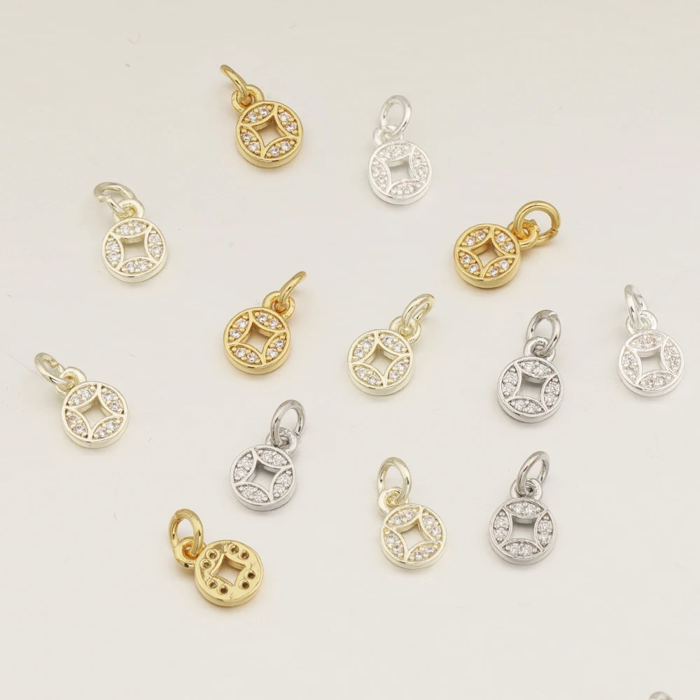

Cordial Design 7*12MM 100Pcs Copper Charms/Hand Made/Genuine Gold Plating/Jewelry Findings & Components/DIY Accessories #194522